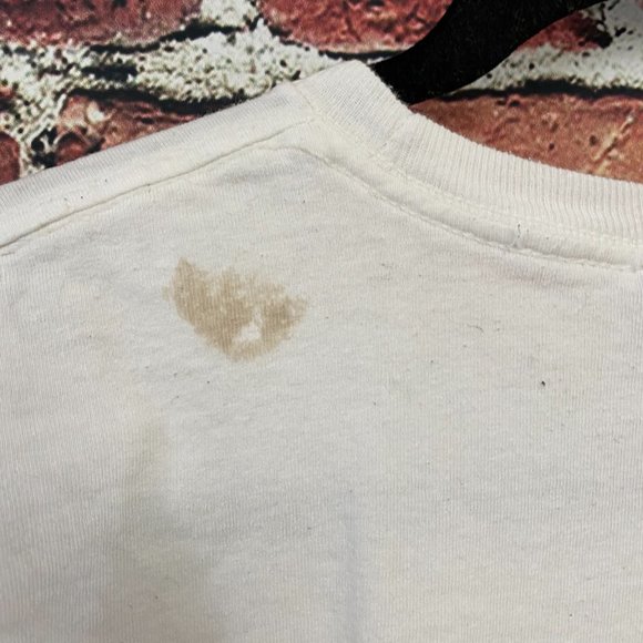 MISHKA MNWKA Eyeball Shirt Women Size S Engineered to Destroy! - STAINS - READ - Picture 3 of 9